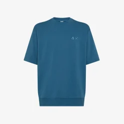 New Felpa avio scuro a maniche corte Uomo Felpe
