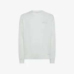 Outlet Felpa bianca panna in cotone vintage Uomo Felpe