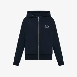 Sale Felpa con cappuccio blu navy Bambino Felpe