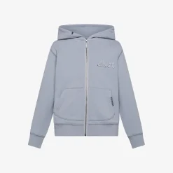 New Felpa hoodie grigia chiara in cotone vintage Bambino Felpe