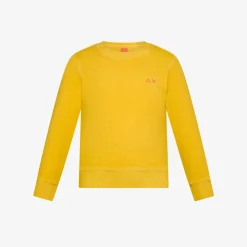 Hot Felpa in cotone giallo Bambino Felpe|Beachwear Bimbo