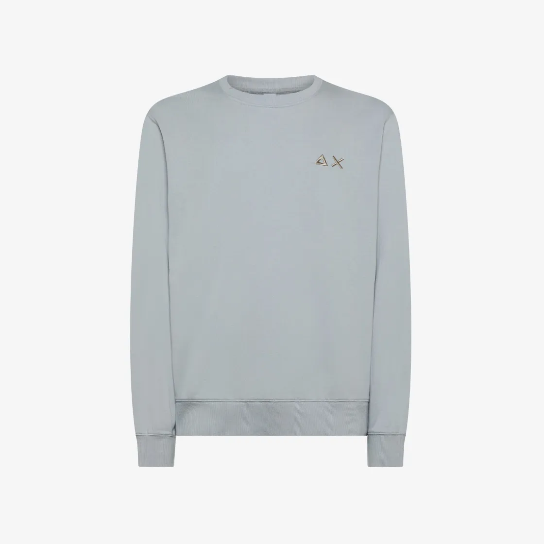Outlet Felpa in cotone grigio chiaro Uomo Felpe
