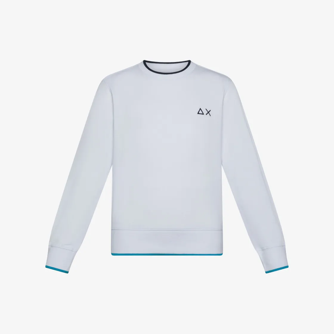 Discount Felpa in piquet cotone bianco Bambino Felpe