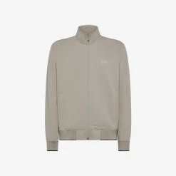 Hot Felpa stone in piquet con zip Uomo Felpe