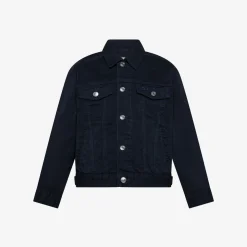 Hot Giacca in cotone blu navy Bambino Giacche