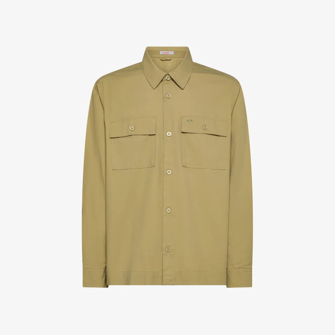Best Giacca overshirt in cotone beige Uomo Giacche|Camicie
