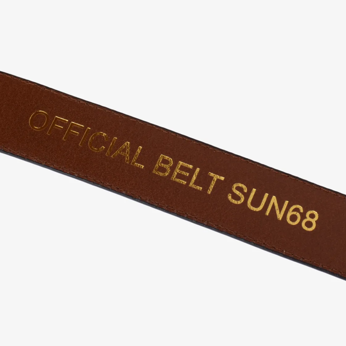 Outlet LEATHER BELT MARRONE Uomo Cinture