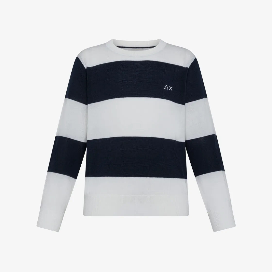 Discount Maglia a righe bianco panna e blu navy Bambino Maglie