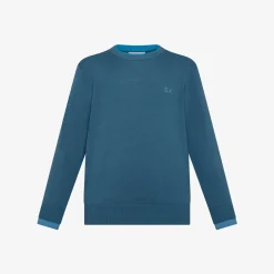 Online Maglia in cotone avio scuro Bambino Maglie