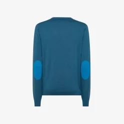 Discount Maglia in cotone avio scuro Uomo Maglie