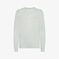 Discount Maglia in cotone bianco panna Uomo Maglie