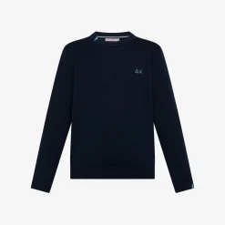 Clearance Maglia in cotone blu navy Bambino Maglie