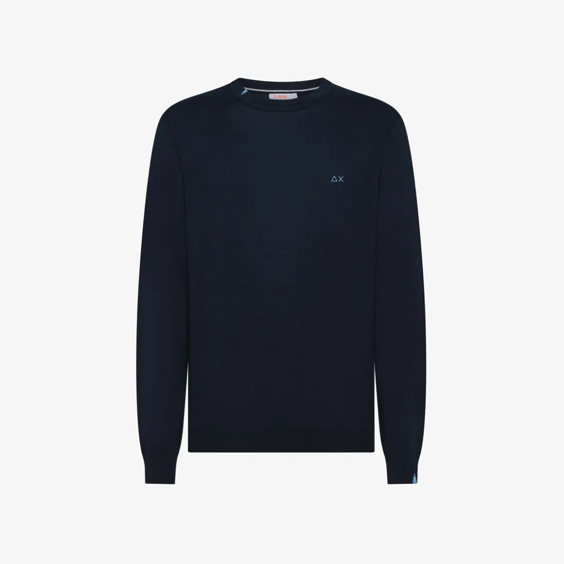 Best Maglia in cotone blu navy Uomo Maglie