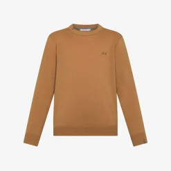 Clearance Maglia in cotone cammello Bambino Maglie