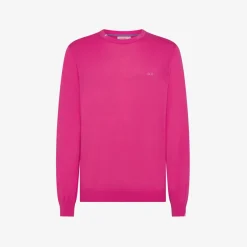 Online Maglia in cotone fucsia Uomo Maglie