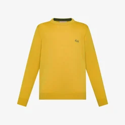 Hot Maglia in cotone giallo Bambino Maglie