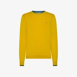 Online Maglia in cotone giallo Uomo Maglie