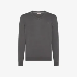 Outlet Maglia in cotone inchiostro Uomo Maglie