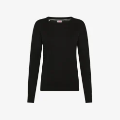 Discount Maglia in cotone nero Donna Maglie