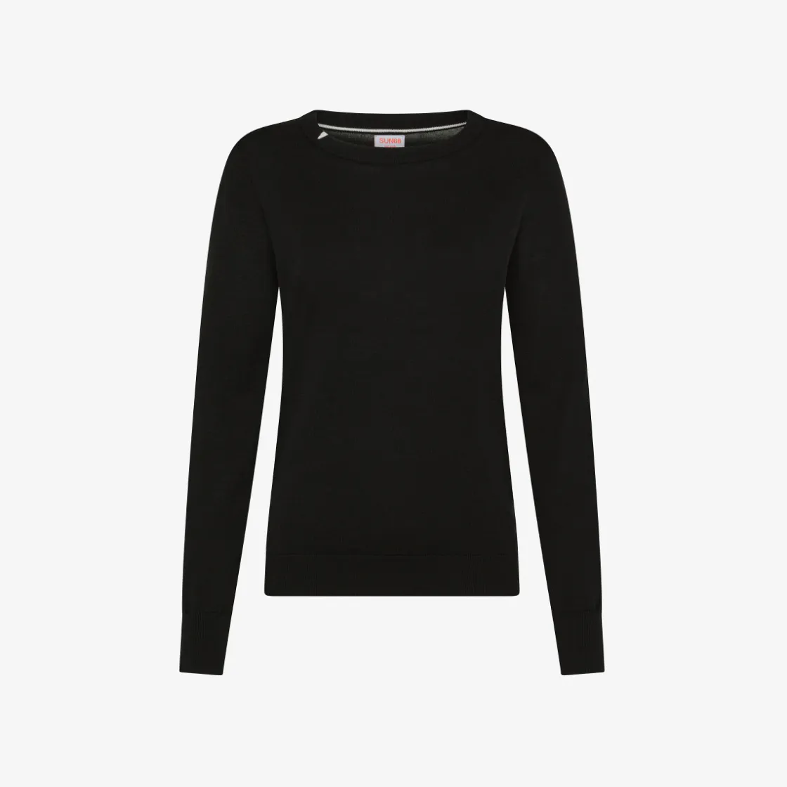 Discount Maglia in cotone nero Donna Maglie
