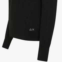 Discount Maglia in cotone nero Donna Maglie
