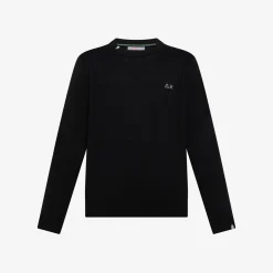 Hot Maglia in cotone nero Bambino Maglie