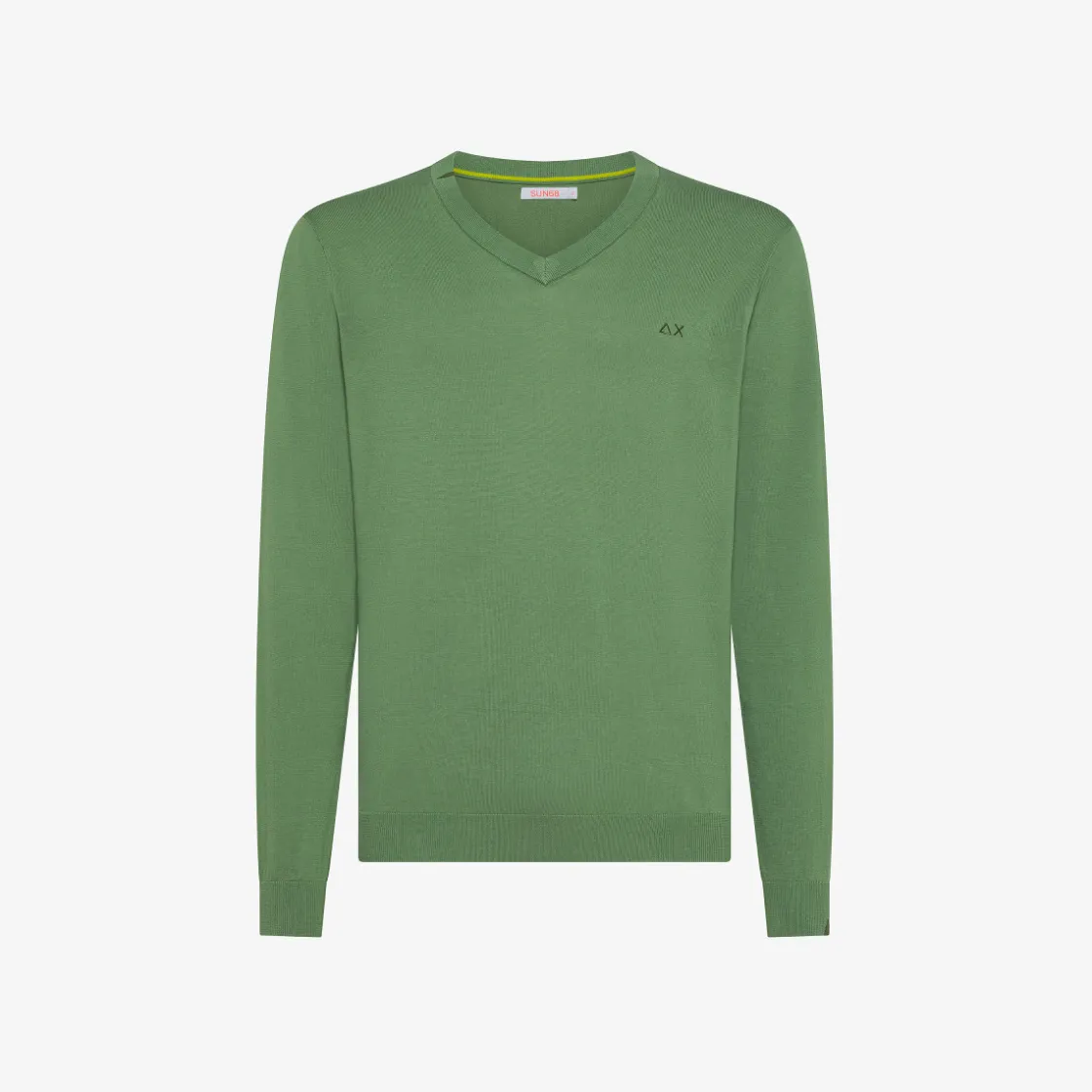 Clearance Maglia in cotone verde salvia Uomo Maglie