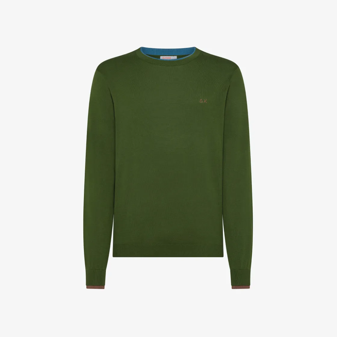 Hot Maglia in cotone verde scuro Uomo Maglie