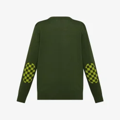 Online Maglia in cotone verde scuro Bambino Maglie