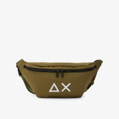 Outlet Marsupio in nylon verde scuro Uomo Accessori|Accessori Uomo