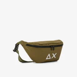 Outlet Marsupio in nylon verde scuro Uomo Accessori|Accessori Uomo
