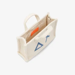 Outlet Mini bag in bouclé bianco panna Donna Borse|Accessori Donna