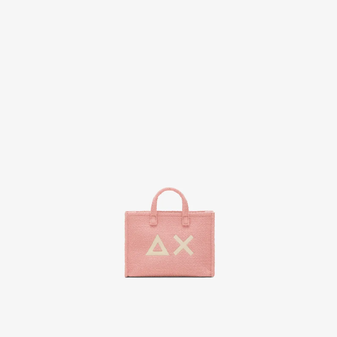 Online Mini bag in bouclé rosa Donna Borse|Accessori Donna