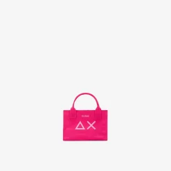 Online Mini bag in cotone fucsia Donna Accessori Donna|Borse