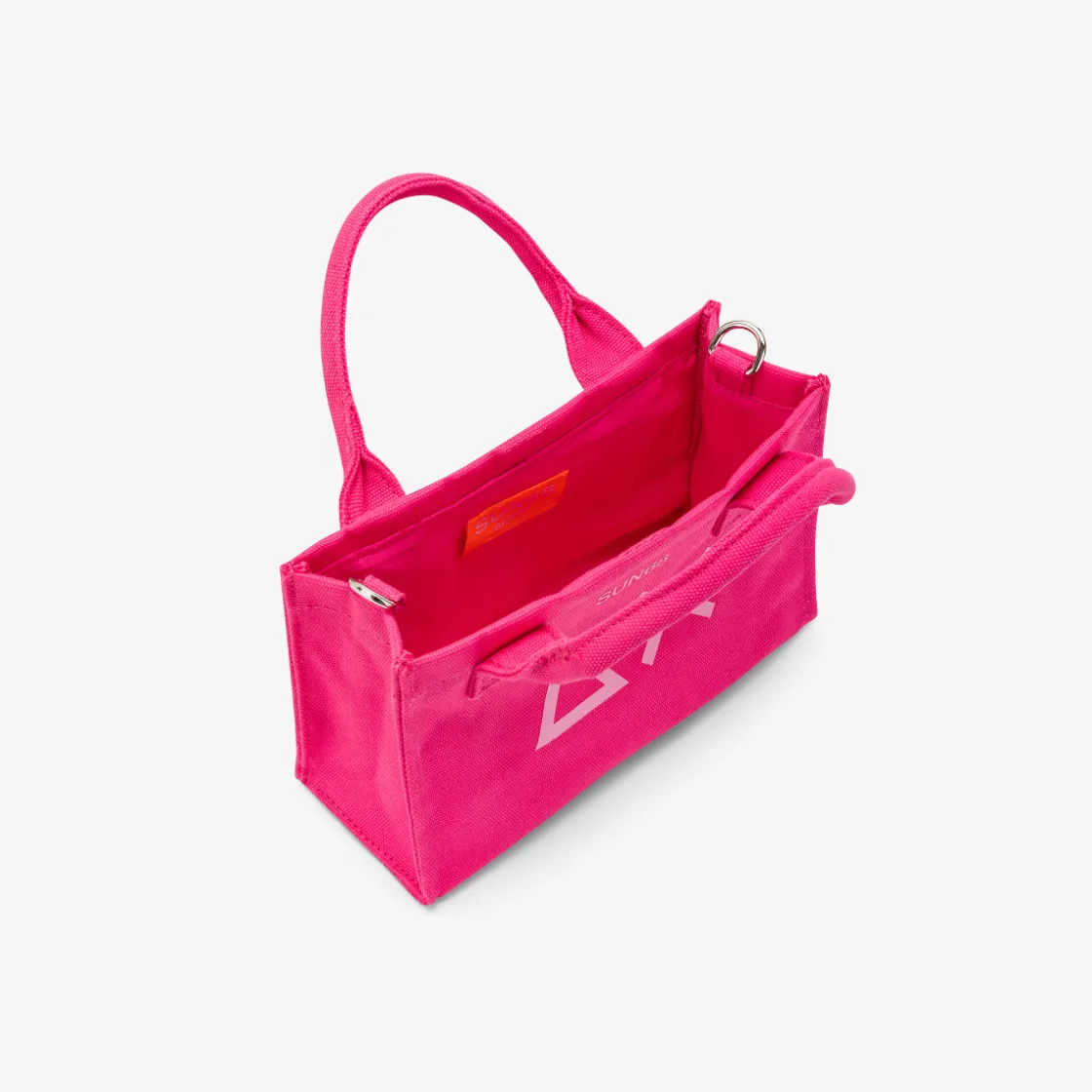 Online Mini bag in cotone fucsia Donna Accessori Donna|Borse