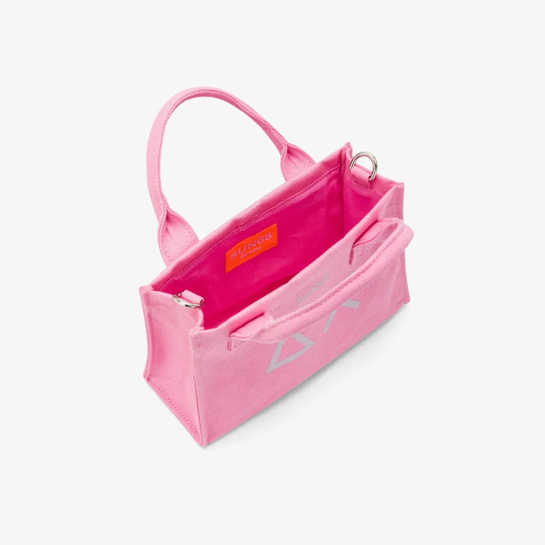Online Mini bag in cotone rosa Donna Borse|Accessori Donna