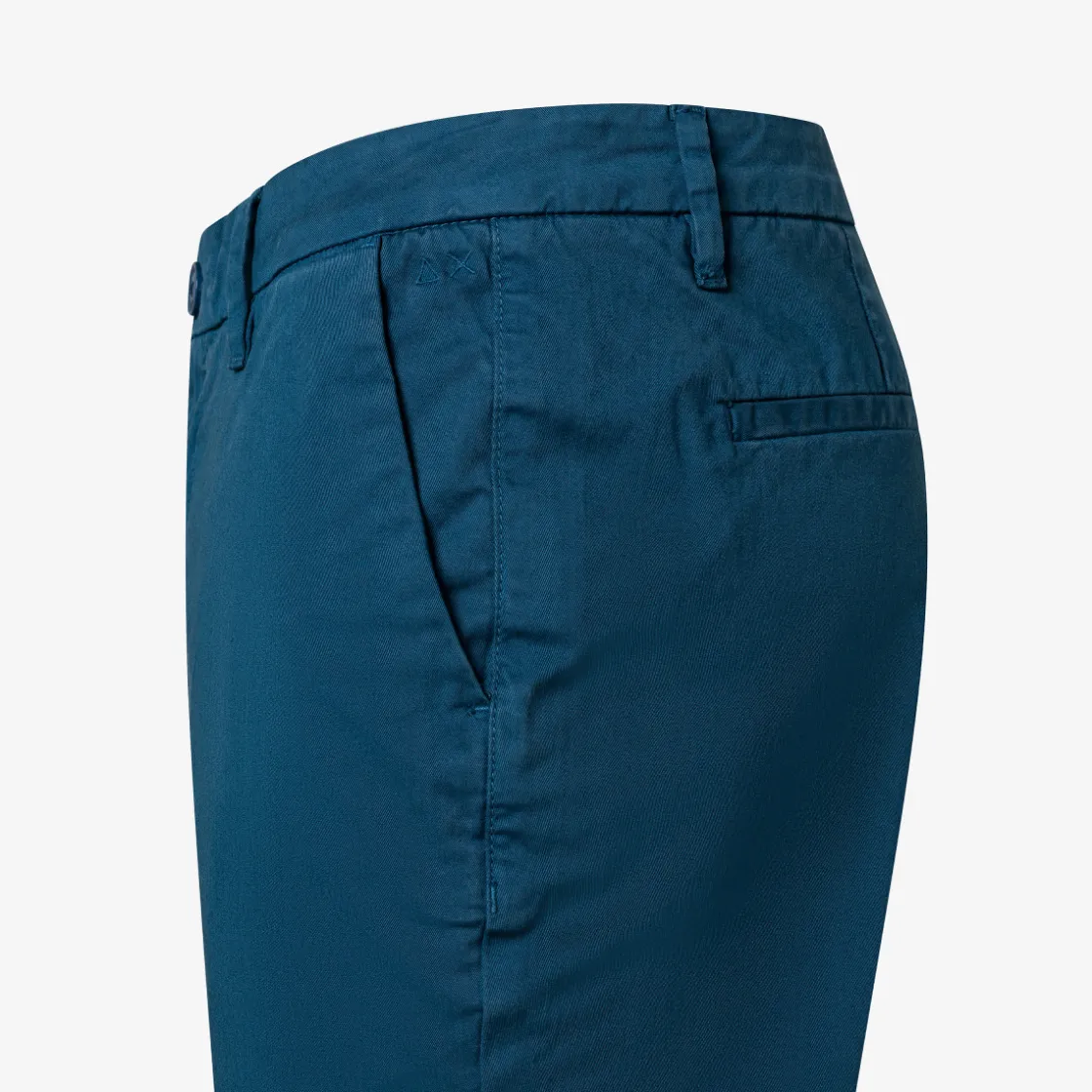 Hot Pantaloni chino in cotone avio scuro Uomo Pantaloni