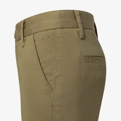 Clearance Pantaloni chino in cotone beige Bambino Pantaloni