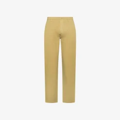 Clearance Pantaloni chino in cotone beige Uomo Pantaloni