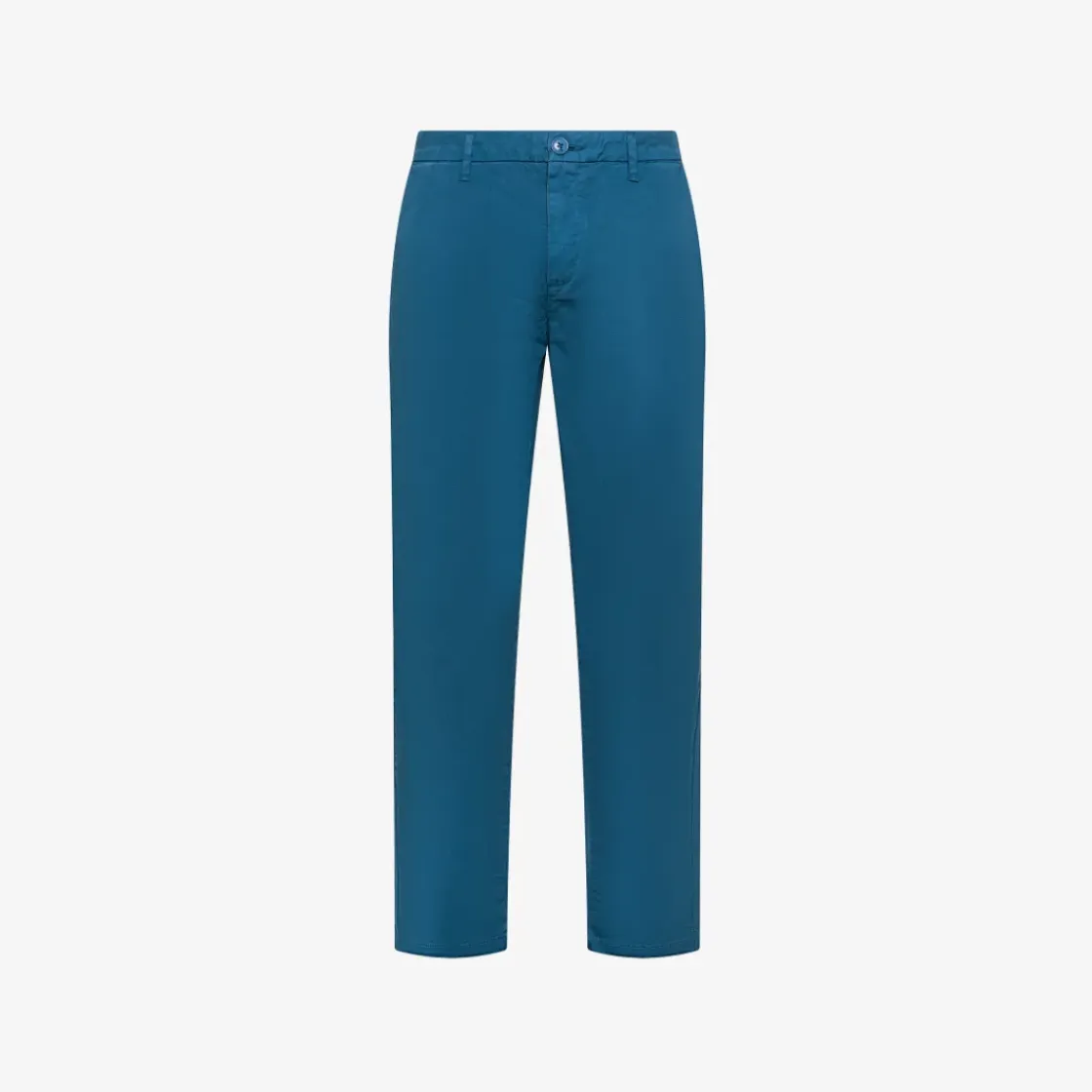 Outlet Pantaloni chino in cotone bianco panna Uomo Pantaloni