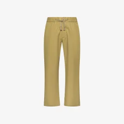 Discount Pantaloni in cotone beige Bambino Pantaloni