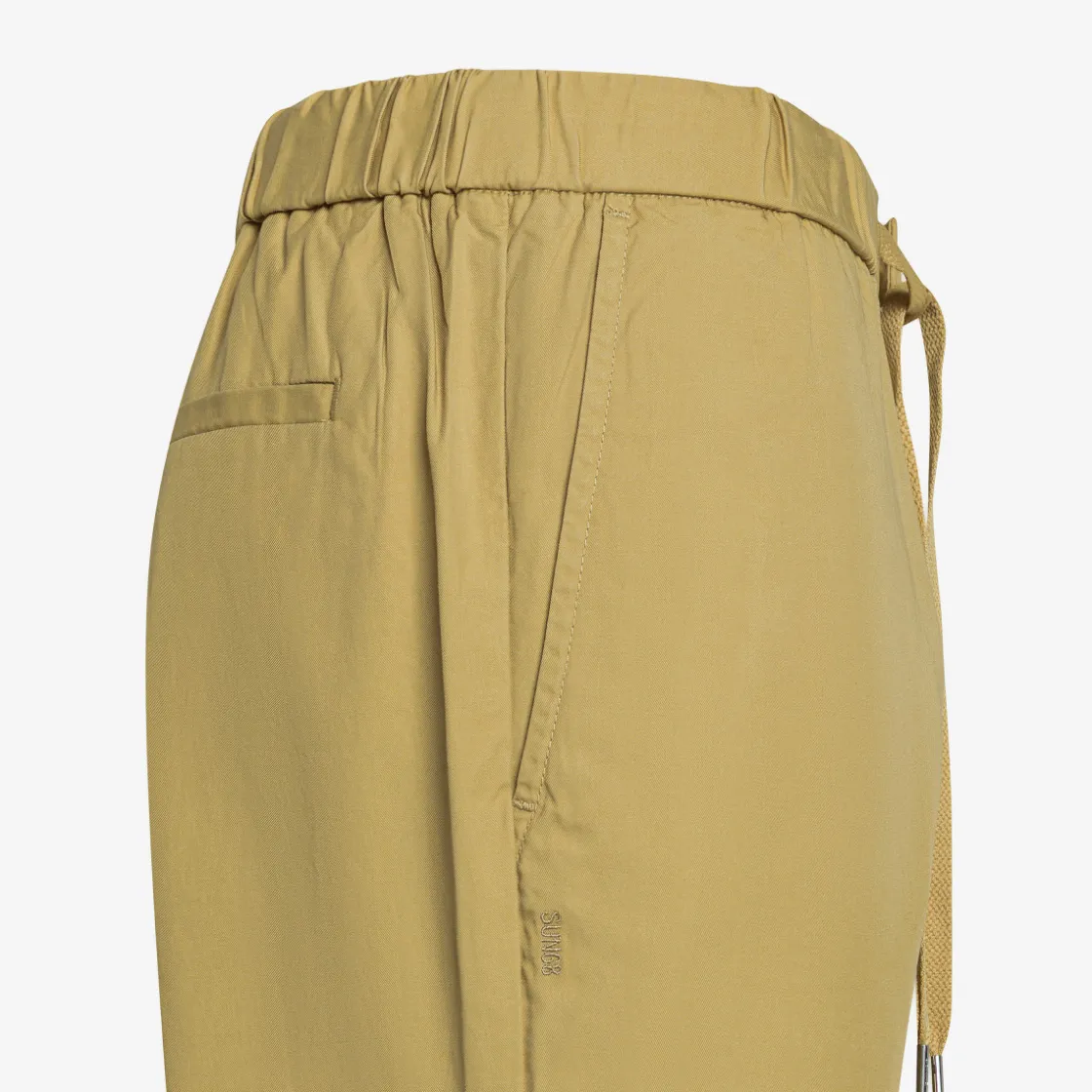 Outlet Pantaloni in cotone beige Uomo Pantaloni
