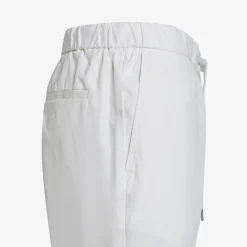 Clearance Pantaloni in cotone bianco panna Uomo Pantaloni