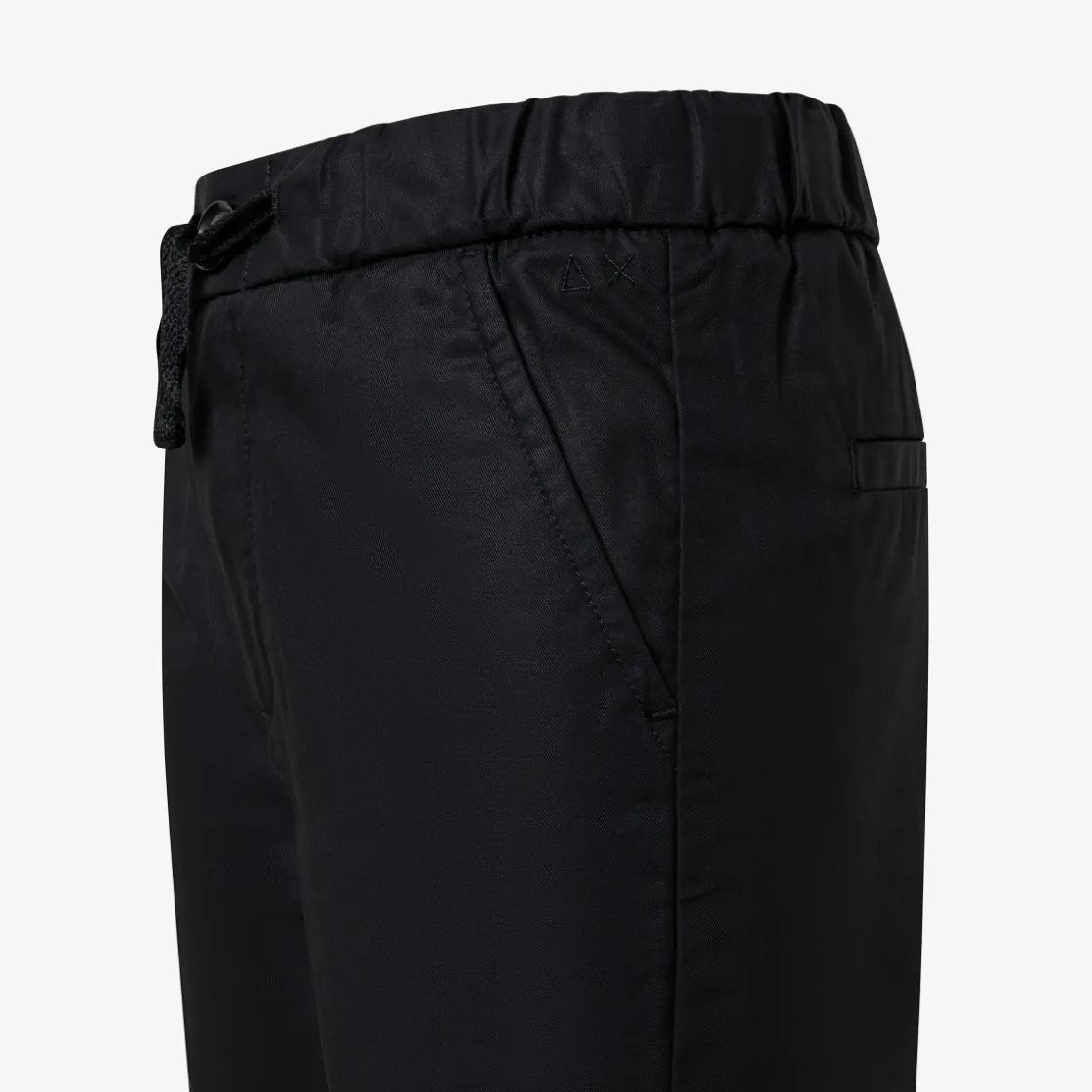 Sale Pantaloni in cotone nero Bambino Pantaloni
