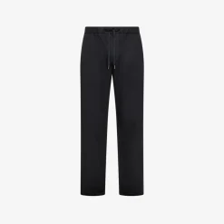Fashion Pantaloni in cotone nero Uomo Pantaloni