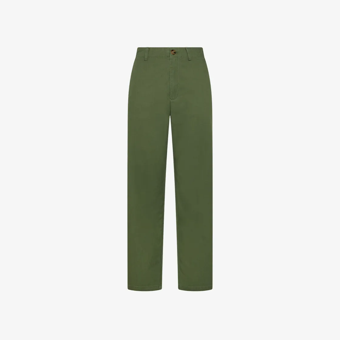 Hot Pantaloni in cotone verde scuro Donna Pantaloni