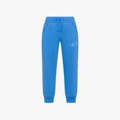 New Pantaloni in felpa di cotone avio Bambino Pantaloni|Felpe