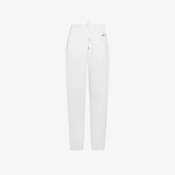 Online Pantaloni in felpa di cotone bianco panna Donna Pantaloni|Felpe