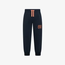 Hot Pantaloni in felpa di cotone blu navy Bambino Pantaloni|Felpe