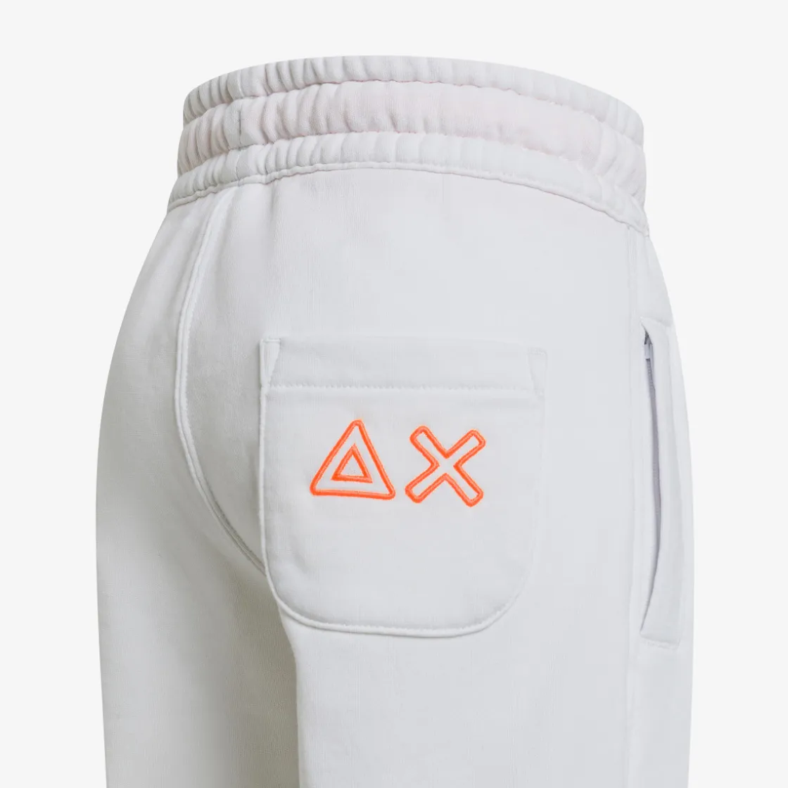 Fashion Pantaloni in felpa di cotone bianco panna Bambino Pantaloni|Felpe